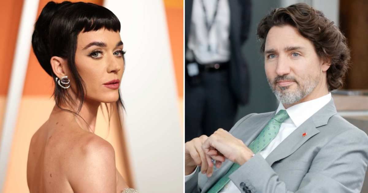 Justine Trudeau's 'Left Shark' Halloween costume has raised eyebrows over a possible Katy Perry reference (Getty Images)