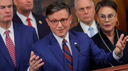 Flight delays mount as Mike Johnson accuses Democrats of stalling shutdown until election day