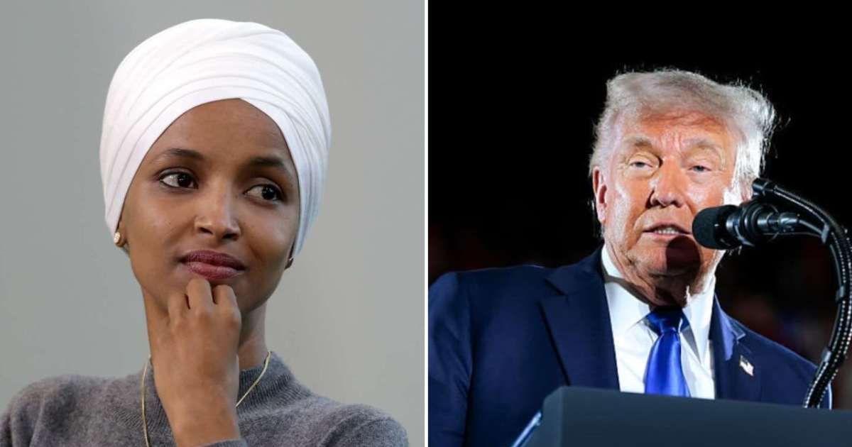 Donald Trump posted about Ilhan Omar on Truth Social as part of his latest criticism (Chip Somodevilla/Getty Images, Getty Images)