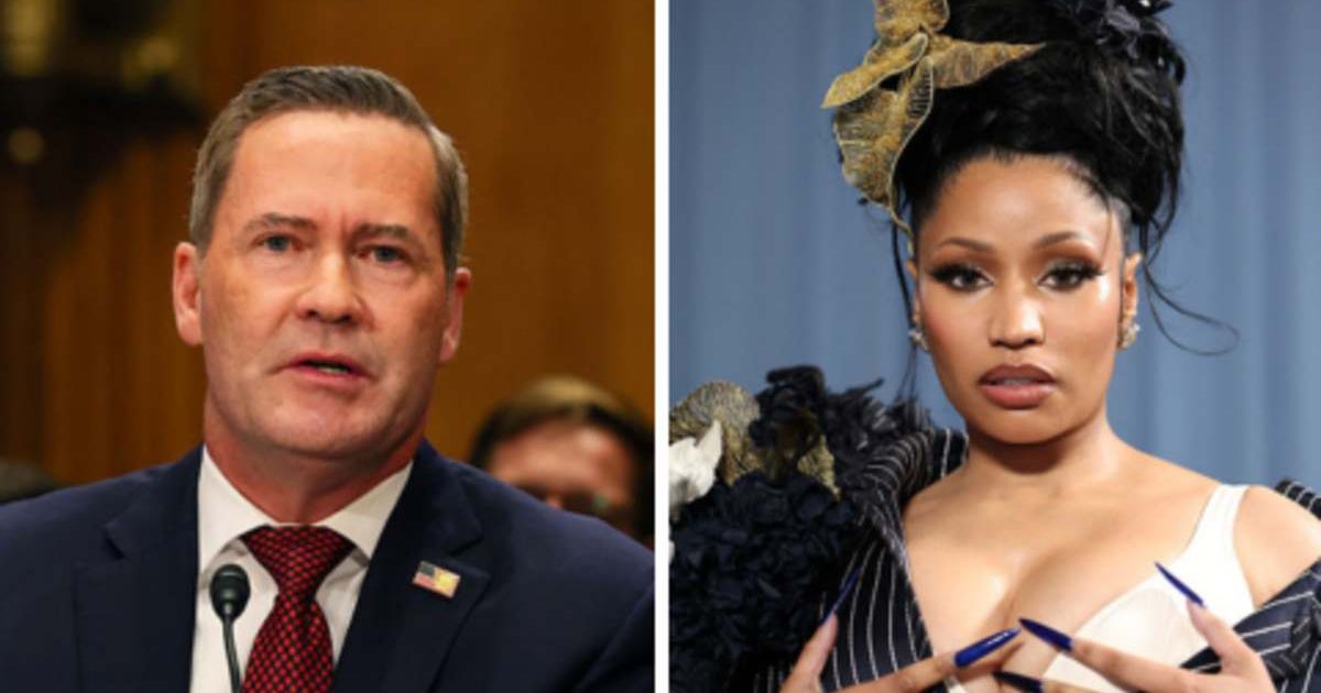 Mike Waltz thanked Nicki Minaj for using her platform to highlight the persecution of Christians in Nigeria (Michael M Santiago, Mike Coppola/MG25/Getty Images for The Met Museum/Vogue)