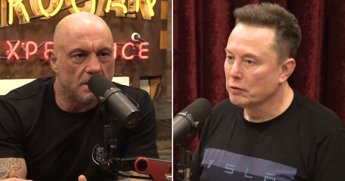 Elon Musk left Joe Rogan visibly stunned as he shared his controversial view on why Democrats refused to reopen the government (Screengrab/The Joe Rogan Experience)