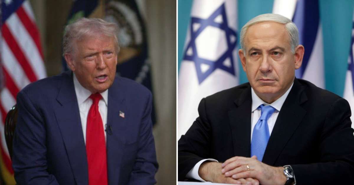 Donald Trump hailed Benjamin Netanyahu as a 'very talented guy' as he weighed in on the Gaza ceasefire deal during his '60 Minutes' interview (60 Minutes/YouTube, Getty Images)