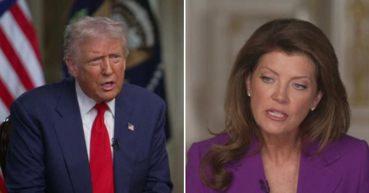 Donald Trump fired back at '60 Minutes' host who tried to blame the government shutdown on him (60 Minutes/YouTube) 