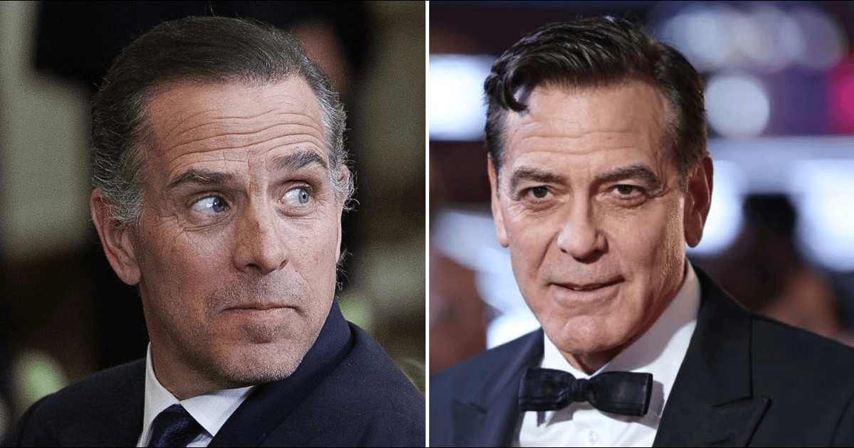 George Clooney claps back at Hunter Biden after he attacked his NYT op-ed asking Joe Biden to quit the 2024 race (Getty Images)