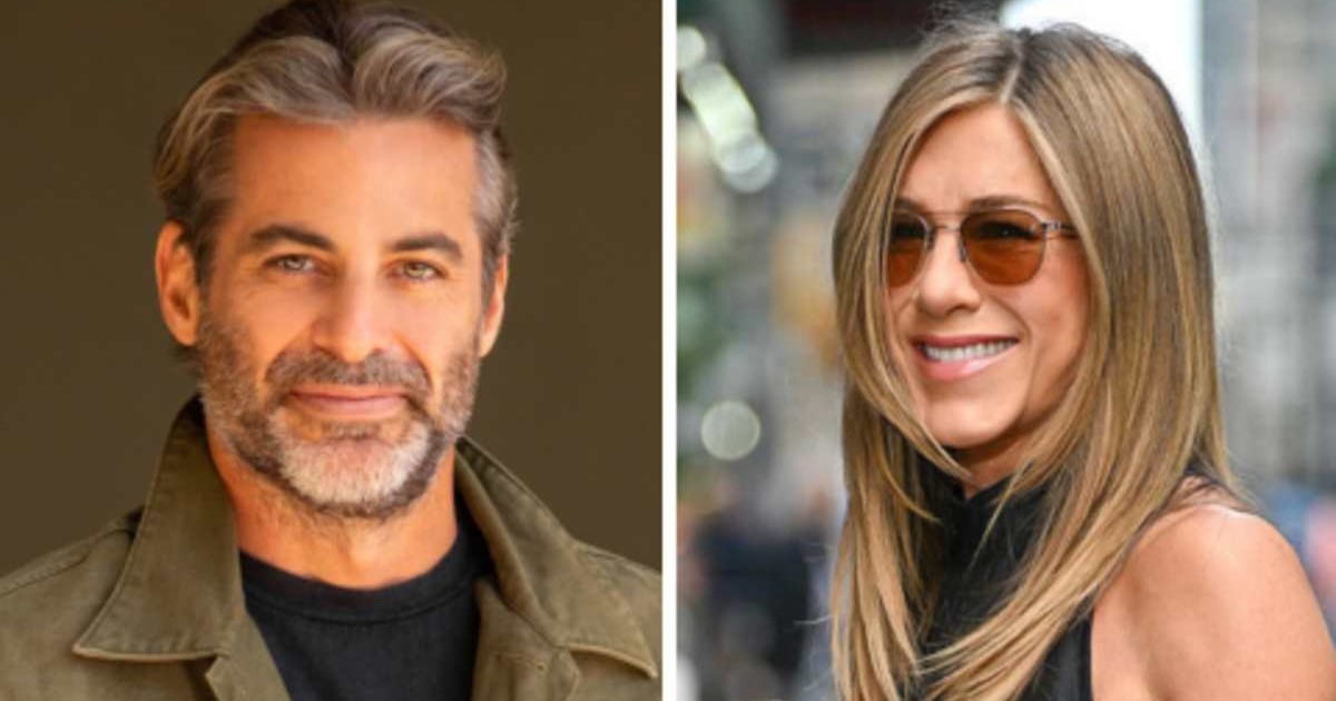 Aniston had soft-launched Curtis in early September by including a subtle photo of him in an Instagram carousal (Instagram/Jim Curtis, James Devaney/GC Images)