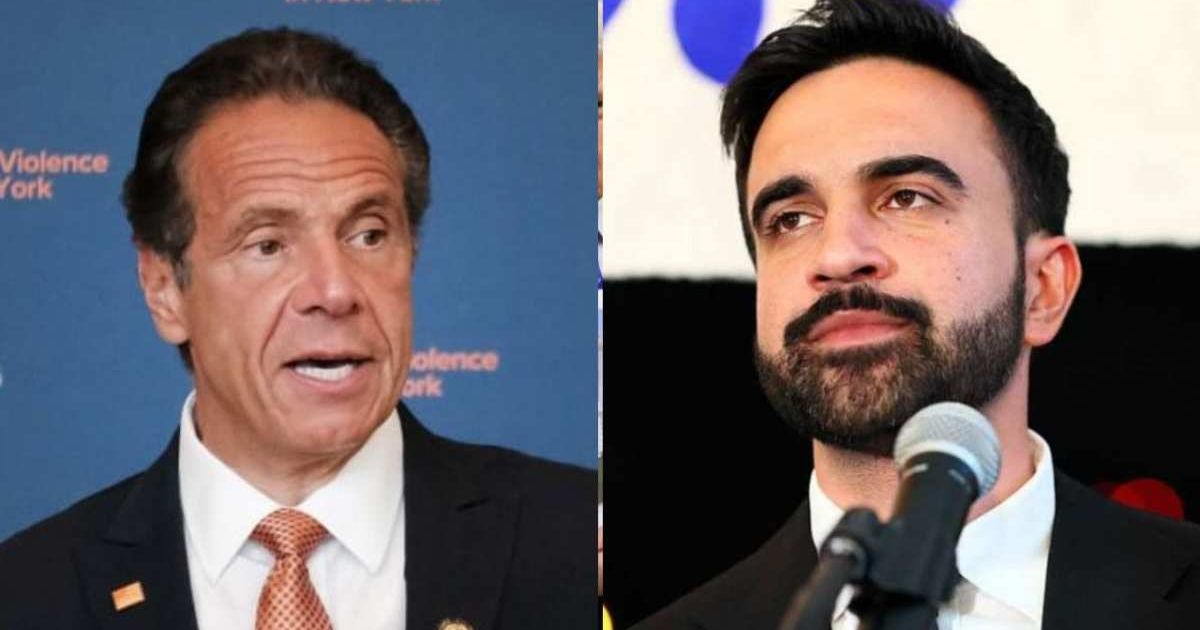 Donald Trump urged residents to reject both Zohran Mamdani and Curtis Sliwa, insisting that voting for Andrew Cuomo was the only way to 'save New York City' (Pencer Platt/Getty Images)