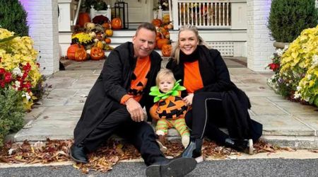 Karoline Leavitt mocked online for ‘photoshopping’ 60-year-old husband in Halloween pictures