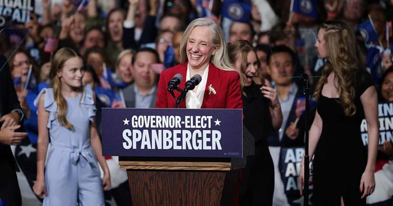 Abigail Spanberger makes history as Virginia’s first female governor, ousts GOP control