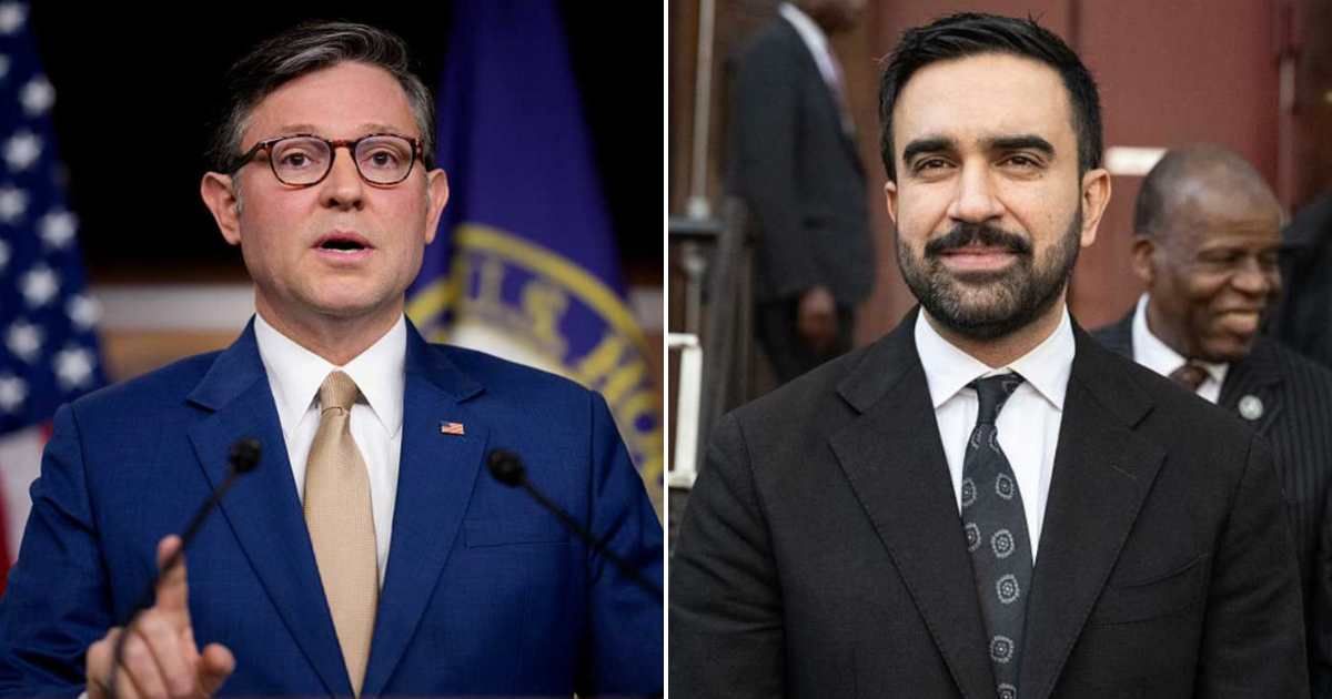 House Speaker Mike Johnson blasted the newly minted mayor-elect Zohran Mamdani as a 'true extremist and Marxist' whose win will echo far beyond the five boroughs (Getty Images)