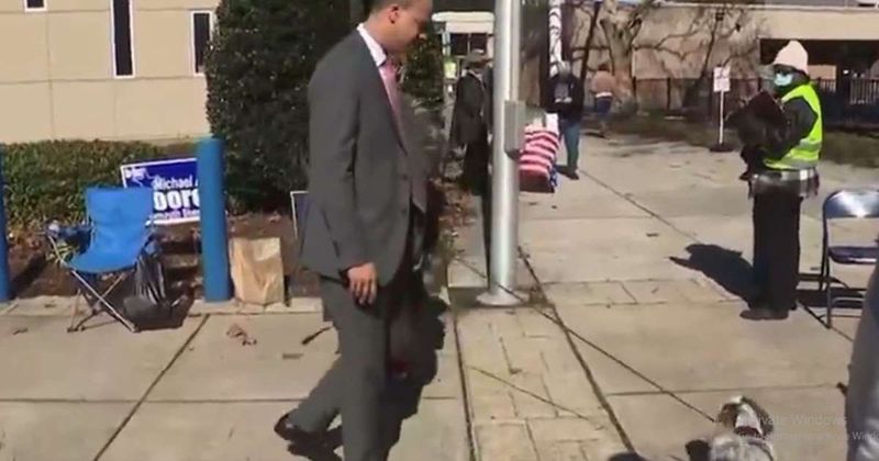 Fact Check: Did Jay Jones attempt to kick dog outside Virginia polling booth?
