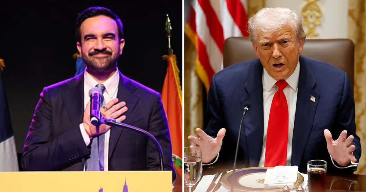 Zohran Mamdani openly challenged Donald Trump after winning the NYC mayoral election (Getty Images)