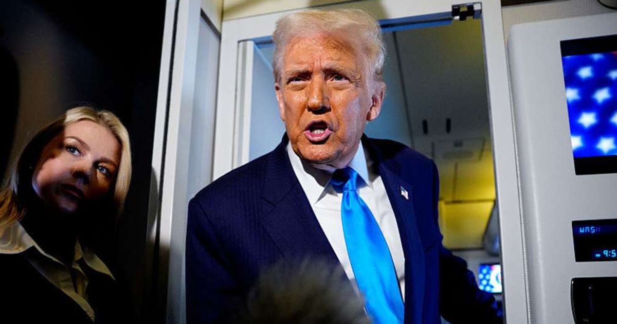 Critics took President Donald Trump to the cleaners on Tuesday night, November 4, after he posted a series of Truth Social posts (Andrew Harnik/Getty Images)