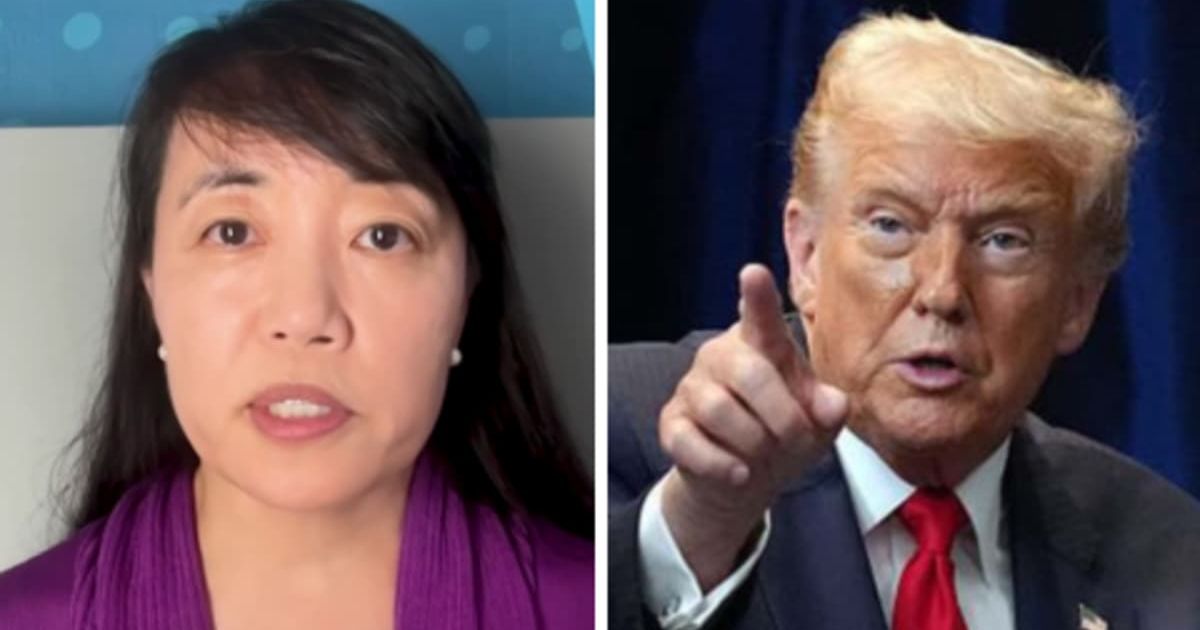 Dr. Bandy Lee said Donald Trump’s troop mobilization stemmed from paranoia (Screengrab/TheDailyBeast/Youtube, Andrew Harnik/Getty Images)