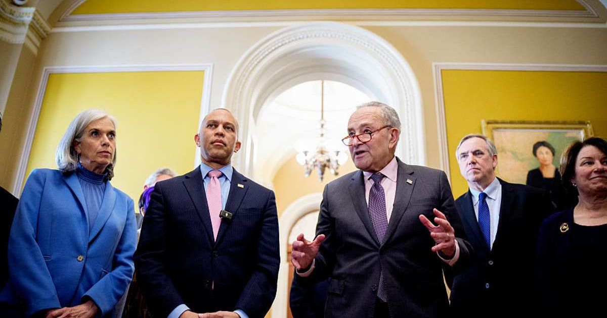 A viral parody page titled 'MySafeSpace' appeared under a White House link, mocking Democrats amid the 2025 shutdown (Getty Images)