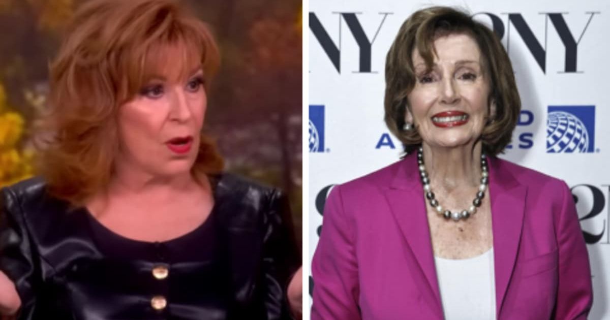 Joy Behar criticized Donald Trump over Nancy Pelosi’s retirement on 'The View' (Screengrab/The View/YouTube, John Lamparski/Getty Images)