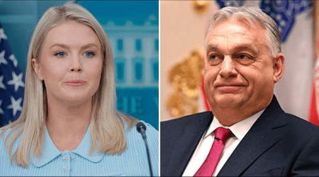 Hungarian PM says he wants to hire Karoline Leavitt after her fiery takedown of reporters