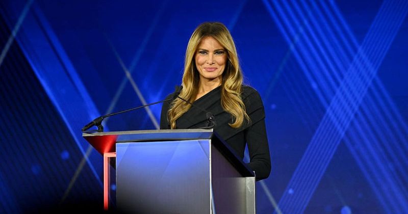 Body language expert reveals Melania was ‘like a star in her own right’ in Trump’s absence