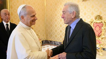 Robert De Niro's meeting with Pope Leo has Internet saying all they 'talked about was Trump'