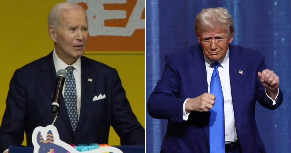 Joe Biden criticizes Donald Trump for tearing down the White House’s East Wing to build a ballroom (@Ronxyz00/X, Michael M. Santiago/Getty Images)