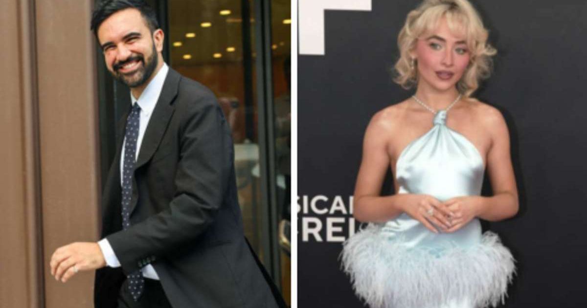 Internet claims Sabrina Carpenter's video opened the path for Zohran Mamdani's mayoral win (Jeff Kravitz/FilmMagic,Spencer Platt/Getty Images)