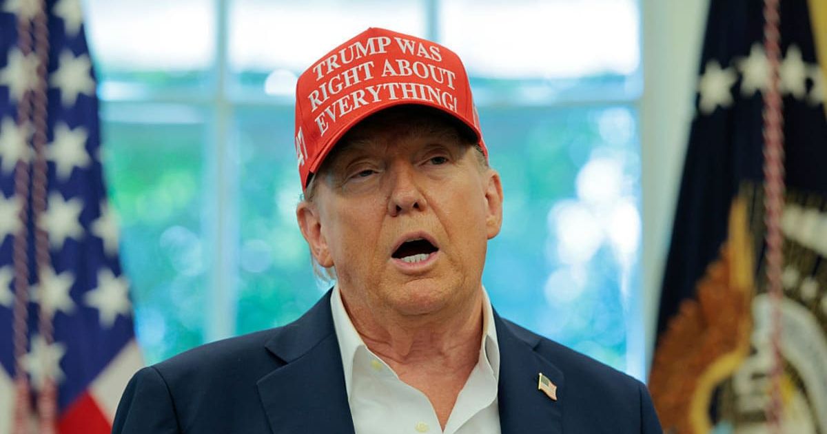 In a social media post on Saturday, November 8, President Donald Trump called for the termination of Obamacare and the redirection of subsidies from insurers to consumers (Chip Somodevilla/Getty Images)