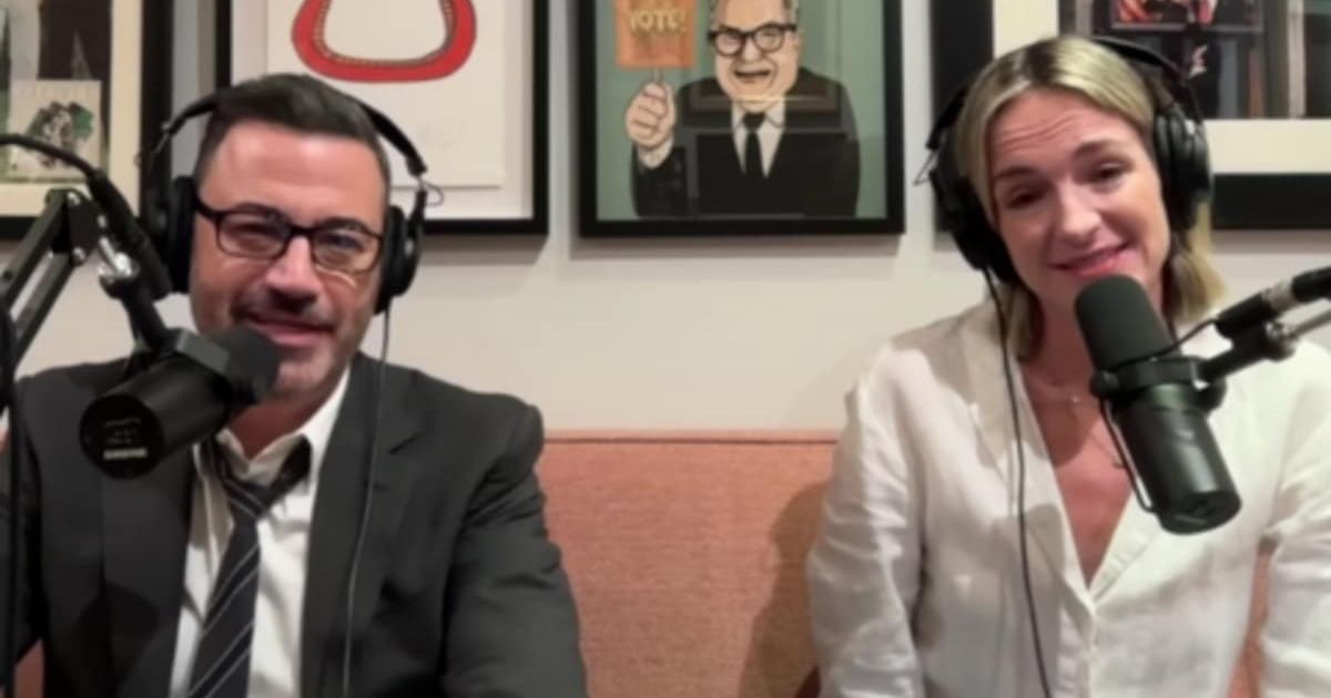 Jimmy Kimmel's wife Molly McNearney shared how she has lost relationships with people in her family who voted for Donald Trump on the  'We Can Do Hard Things' podcast (We Can Do Hard Things/YouTube)