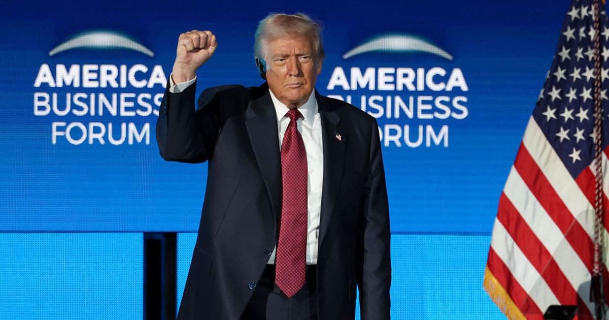 BBC chairman Samir Shah is expected to apologize to Dame Caroline Dinenage after concerns that the edited Donald Trump clip was 'doctored' to imply he encouraged violence (Alexander Tamargo/Getty Images for America Business Forum)