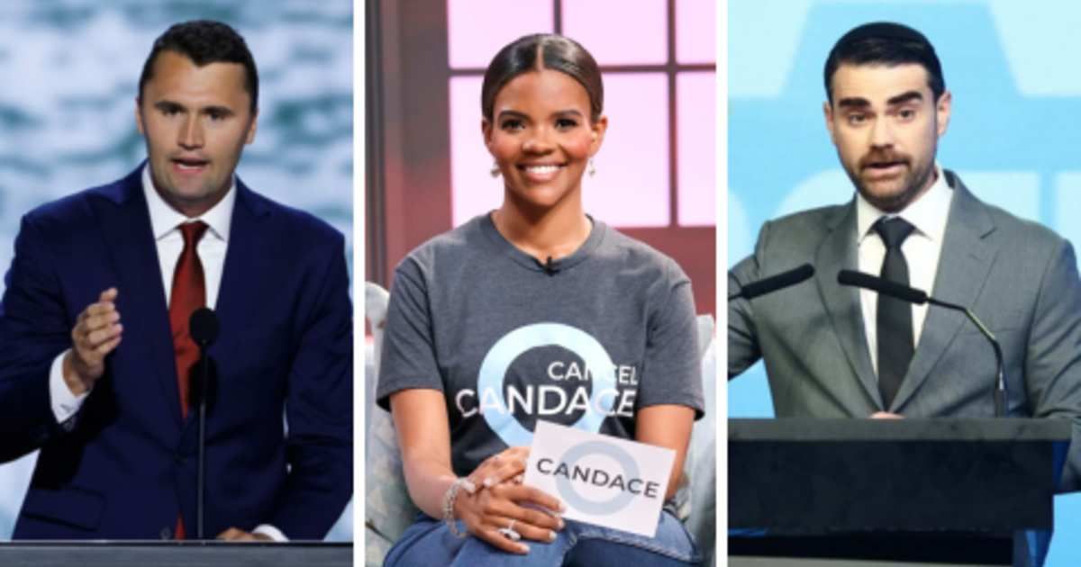 Texts purportedly exchanged between Charlie Kirk and Candace Owens leaked as her feud with Ben Shapiro boiled over (Getty Images)