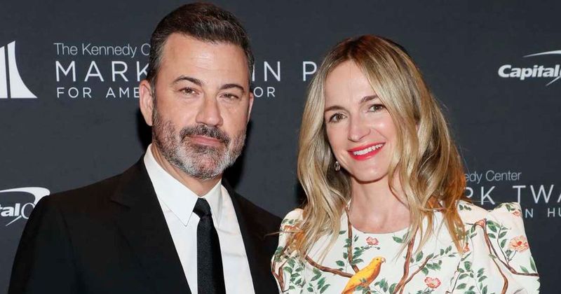 Jimmy Kimmel and his wife Molly McNearney told their kids it was Trump who took his show off the air