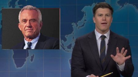 SNL's Colin Jost mocks RFK Jr’s ‘weird move’ after a man collapsed in Oval Office
