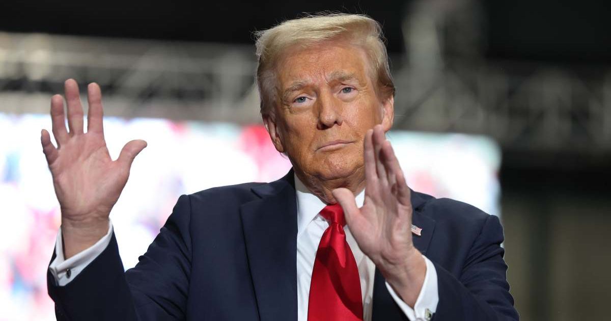 Donald Trump said the shutdown would end soon, though he did not give an exact date for when the government would fully reopen (Michael M Santiago/Getty Images)