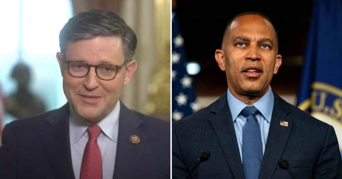 Speaker Mike Johnson told Republicans that the House could vote as early as Wednesday, November 12, on bill to end government shutdown (@MikeJohnson/X, Getty Images)