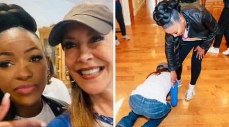 Left-wing radio host kisses Jasmine Crockett’s feet in bizarre display of ‘worship’