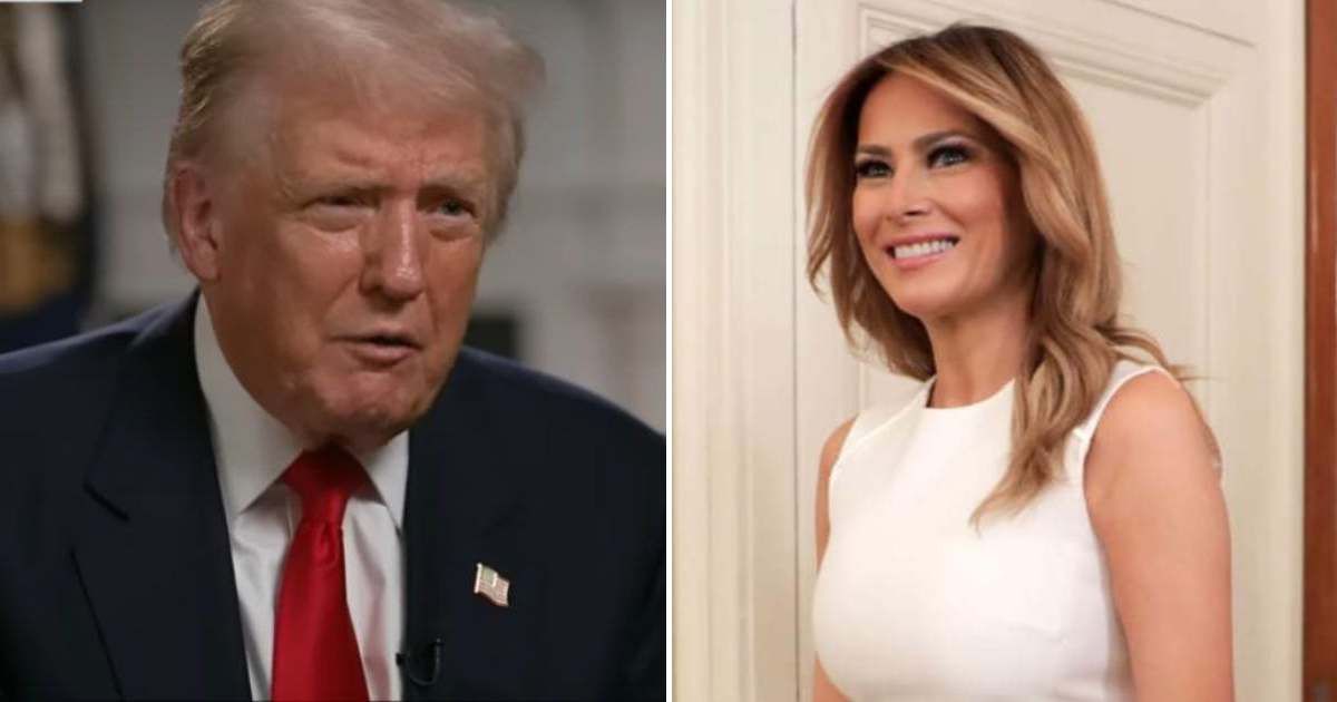 Donald Trump revealed Melania Trump’s changing views on the White House ballroom during his Fox News interview (Fox News/YouTube, Getty Images)