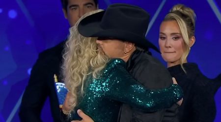 Erika Kirk’s hug with Jason Aldean goes viral as Internet spots Brittany’s icy glare