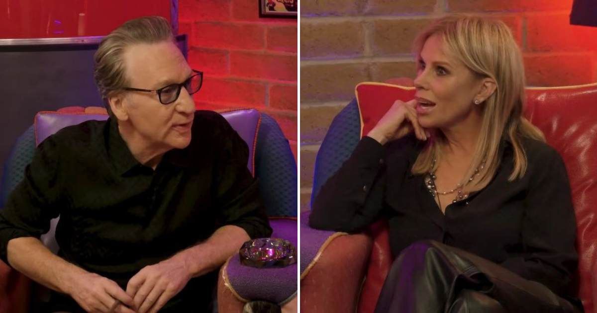 Bill Maher and Cheryl Hines discussed the differences in how they were treated by Democrats and Republicans on the 'Club Random' podcast (Club Random Podcast/YouTube)