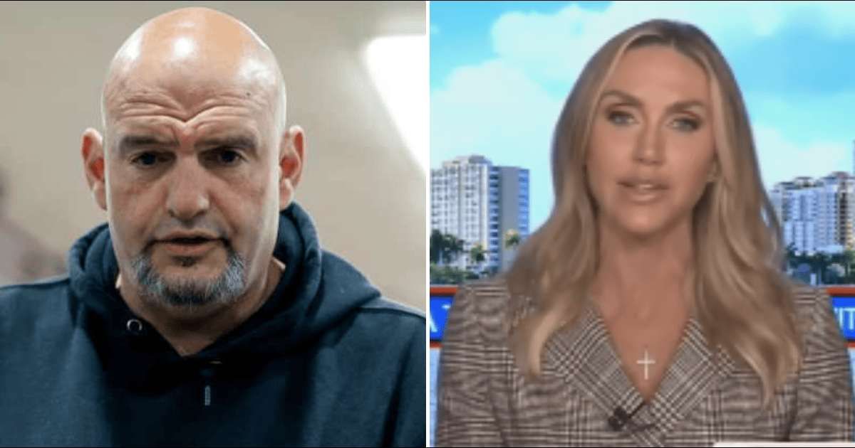 Lara Trump praised John Fetterman for standing by his beliefs (Getty Images, @foxnews)