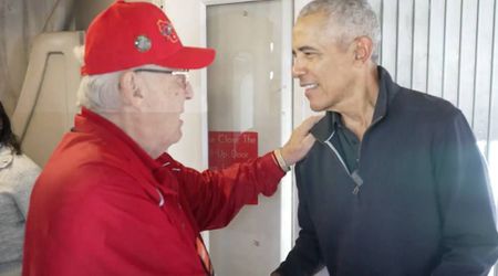 Obama surprises Honor Flight veterans with 'personal token of gratitude' on DC-bound plane