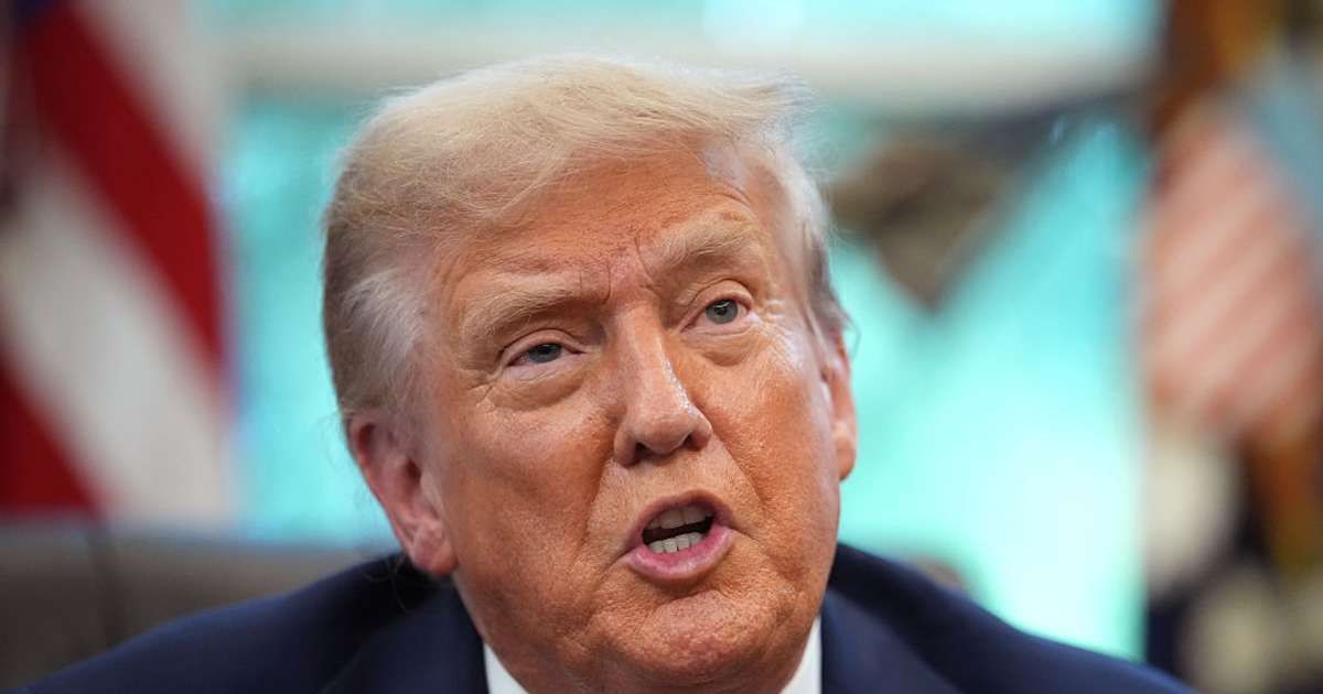 A viral post claimed that Donald Trump had asked the US Department of Commerce and the US Department of Transportation to introduce 15-year car loans (Kevin Dietsch/Getty Images)