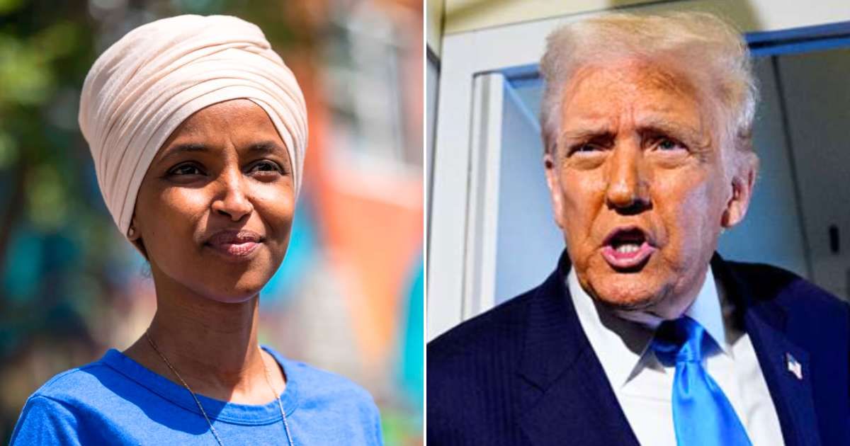 Ilhan Omar fires back at Trump after he claims she tells ‘us how to run country’
