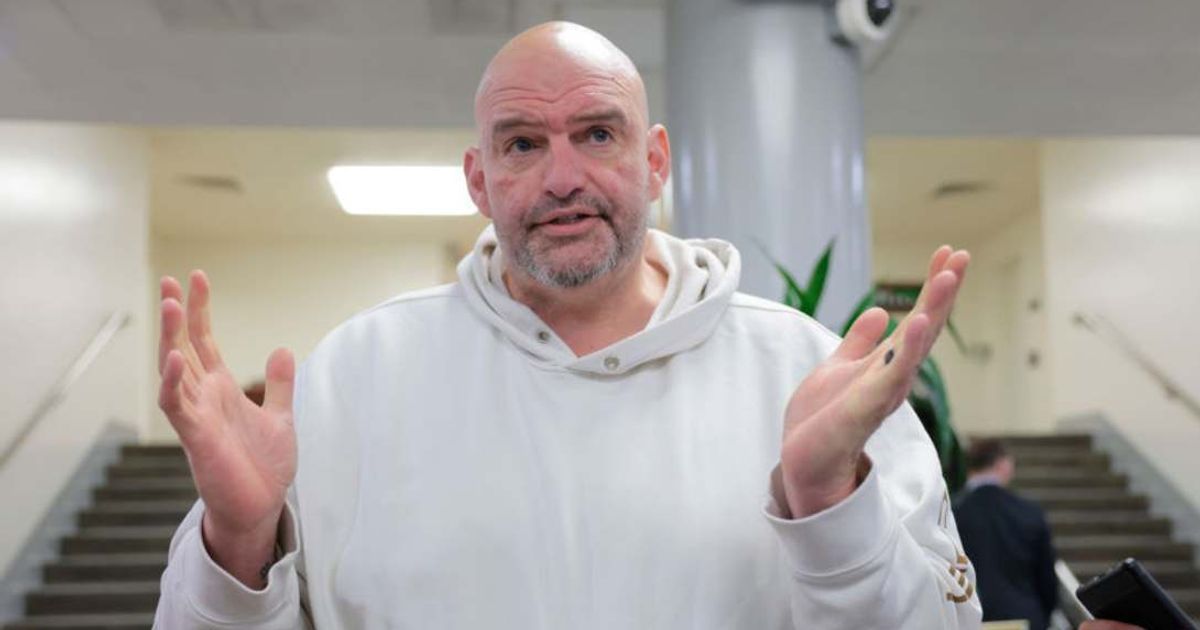 Sen John Fetterman has admitted that 'no one really knows' who’s calling the shots for Democrats in either the Senate or the House (Getty Images)
