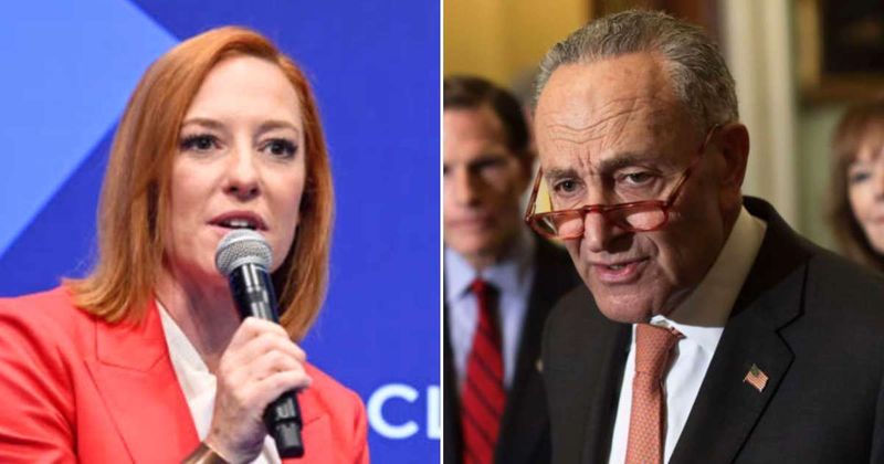 'What happened to that guy?' MSNBC's Jen Psaki wonders where 'fiery' Chuck Schumer has disappeared