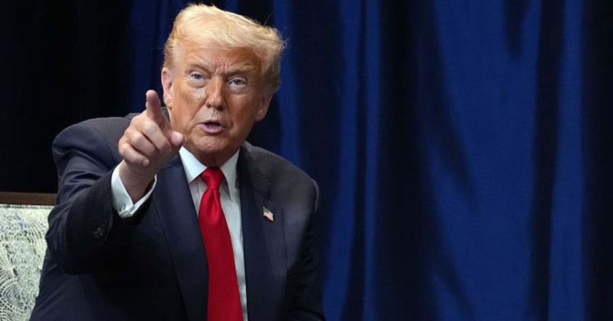 ABC’s 2021 documentary 'Downfall' appeared to show Donald Trump urging a march on the Capitol, but critics say key parts of his speech were deceptively edited out (Getty Images)