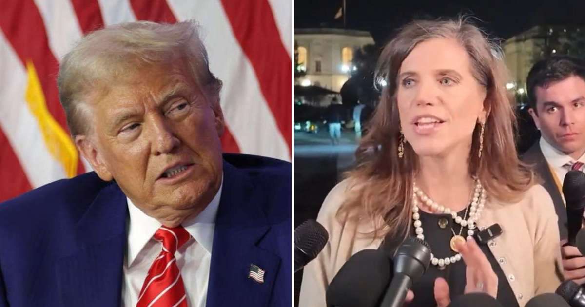 Nancy Mace slams 'fake news' for making stories about President Trump, and not about Epstein’s victims (Getty Images, @RepNancyMace/X)