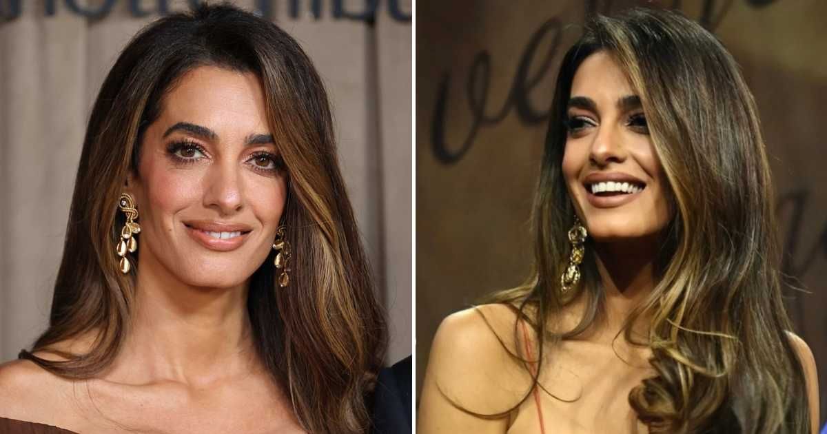 Amal Clooney’s appearance in Vogue’s Prix Suisse photos drew online criticism over what fans called an overly edited look (Getty Images, @amal.clooney.official/Instagram)