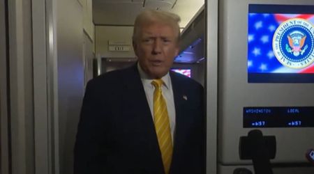 'Quiet!’: Trump shuts down reporter asking about Epstein allegation that he 'knew about the girls’