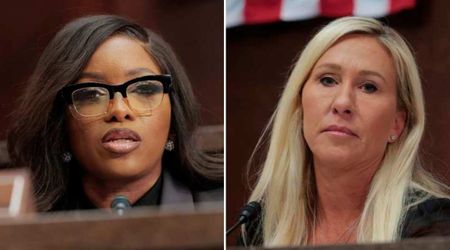 Jasmine Crockett defends Marjorie Taylor Greene after Trump pulls his endorsement