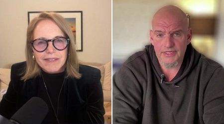 White House slams Katie Couric for asking John Fetterman to reject Charlie Kirk and Trump