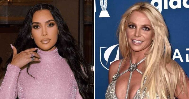 Kim Kardashian shares cozy Calabasas hangout with Britney Spears and Khloe after IG return