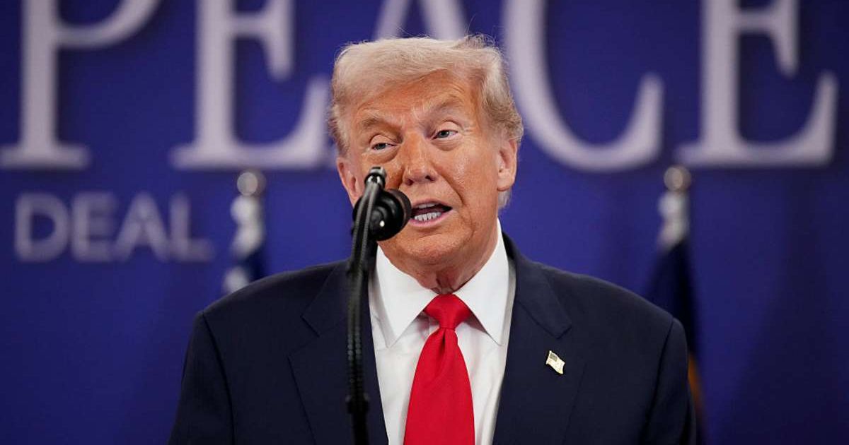 President Donald Trump discussed his long-standing advice to his children (Andrew Harnik/Getty Images)